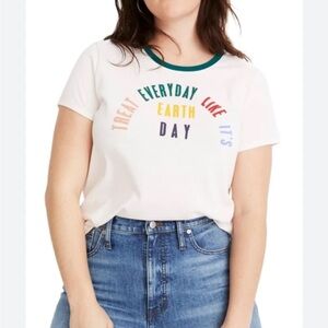 Madewell Earth day tshirt size small